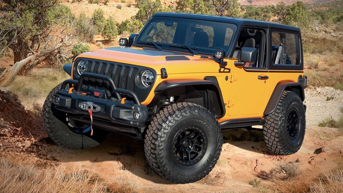 Jeep Wrangler Orange Peelz Concept 2021