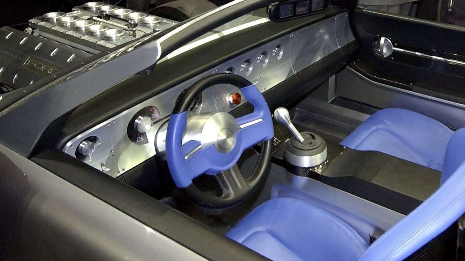 Interior of the 2004 Ford Shelby Cobra Concept 