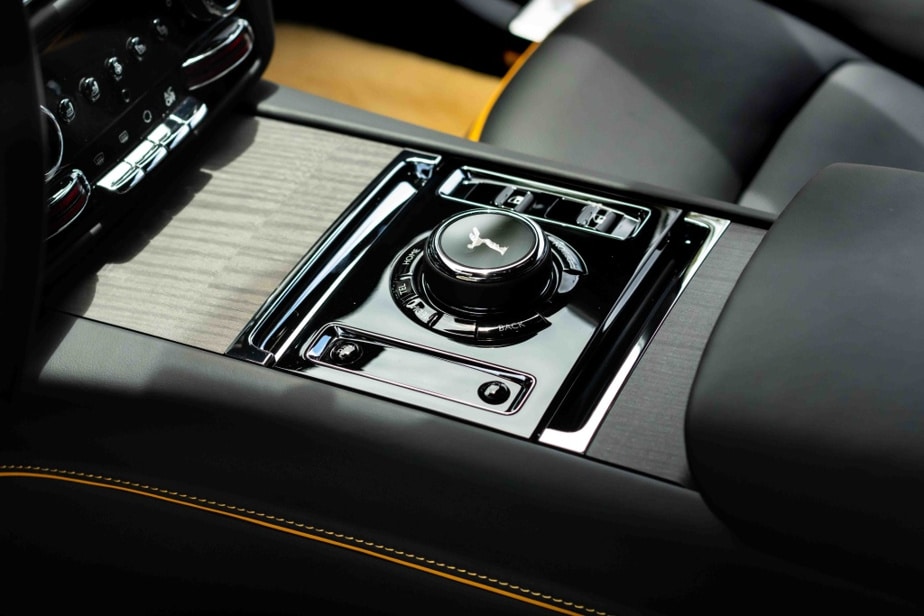 Rolls-Royce Specter console detail