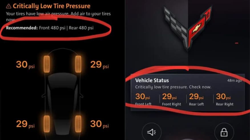 GM tire pressure 001