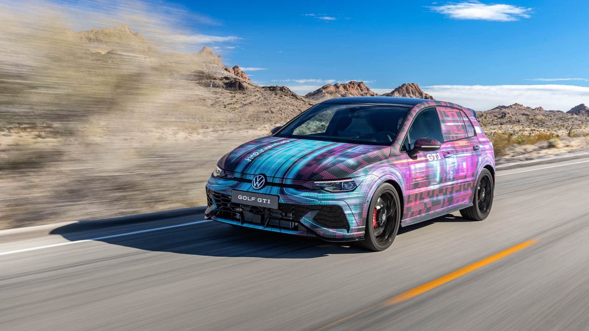 Volkswagen Golf GTI camo facelift 2