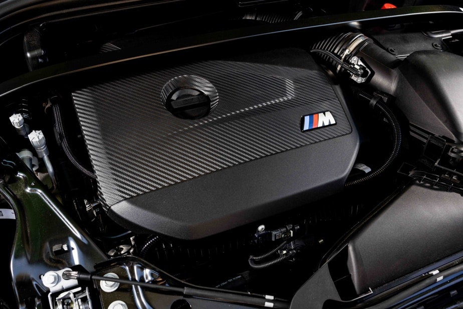 The engine of the BMW X2