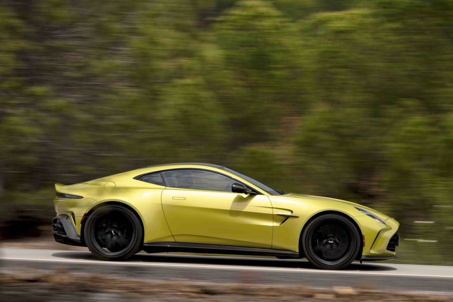 The Vantage loves to play.  By gradually deactivating the traction control system, James Bond's favorite sports car allows itself to perform spectacular drifts.