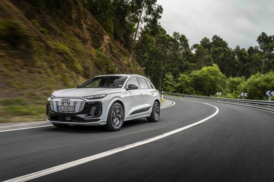 The Audi Q6 e-tron